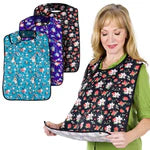VIVE WASHABLE ADULT BIB 3-PACK FLORAL