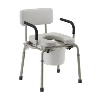Drop Arm Commode by NOVA