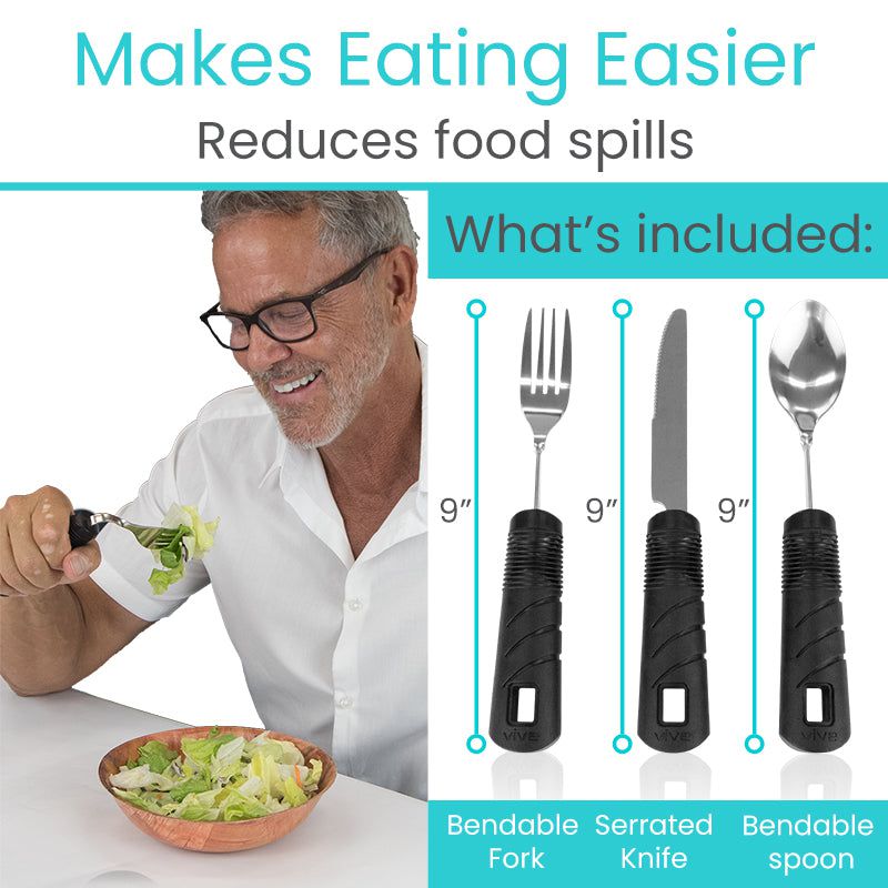 VIVE BENDABLE ADAPTIVE UTENSIL SET