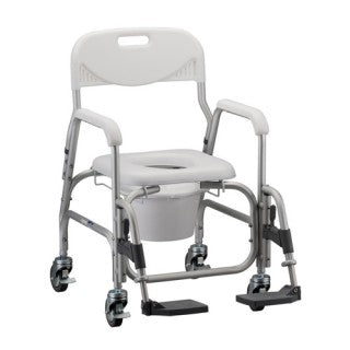 Shower Commode with Wheels by NOVA