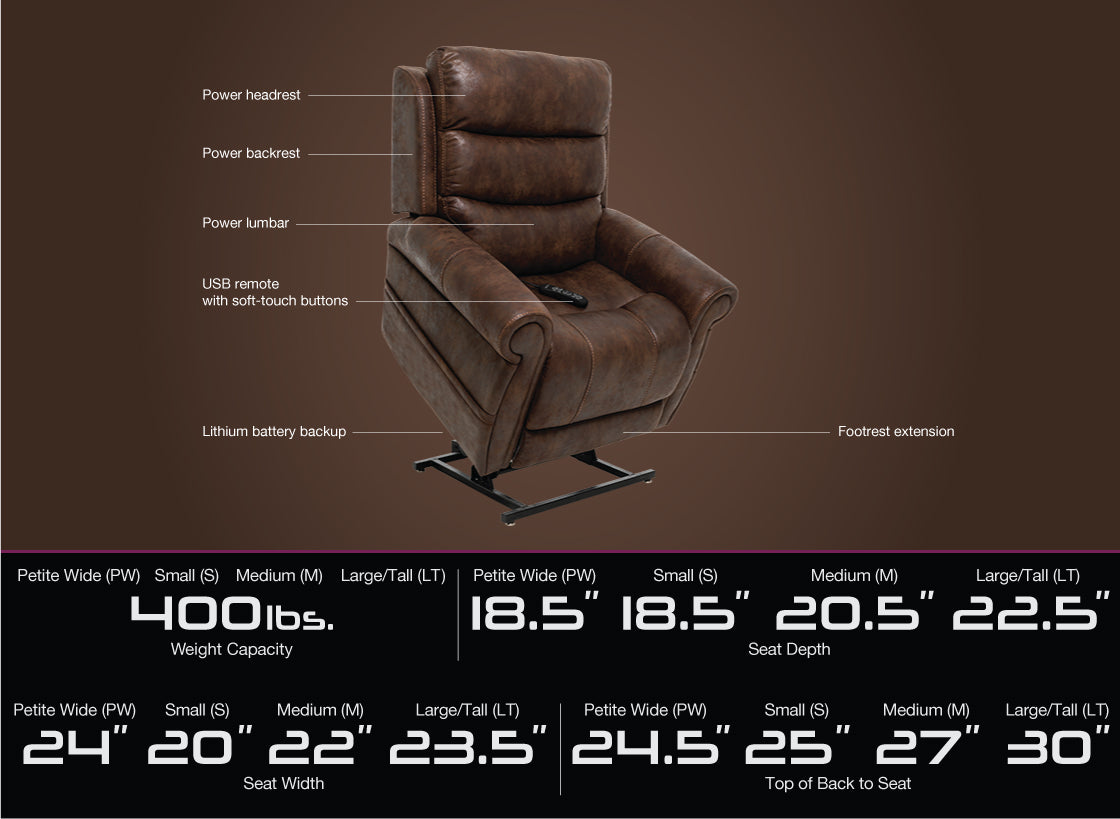 VivaLift! Tranquil Lift Chair by Pride Mobility
