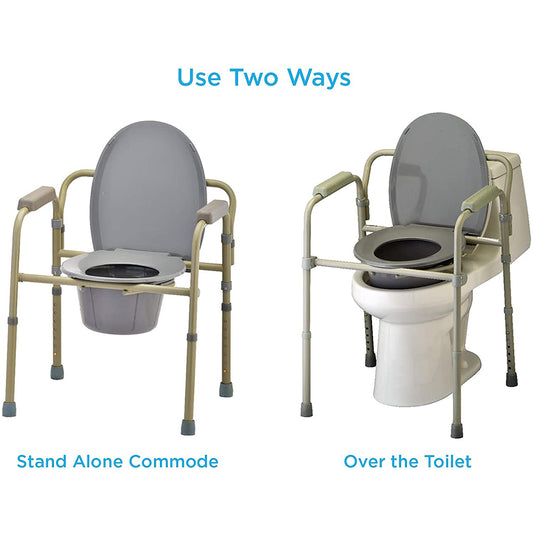 Folding Commode 3-in-1 by NOVA