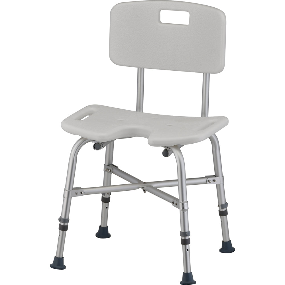 NOVA HD BATH SEAT W/ BACK AND HYG FR 9061