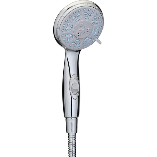 NOVA DELUXE HANDHELD SHOWER CHROME 84"HOSE