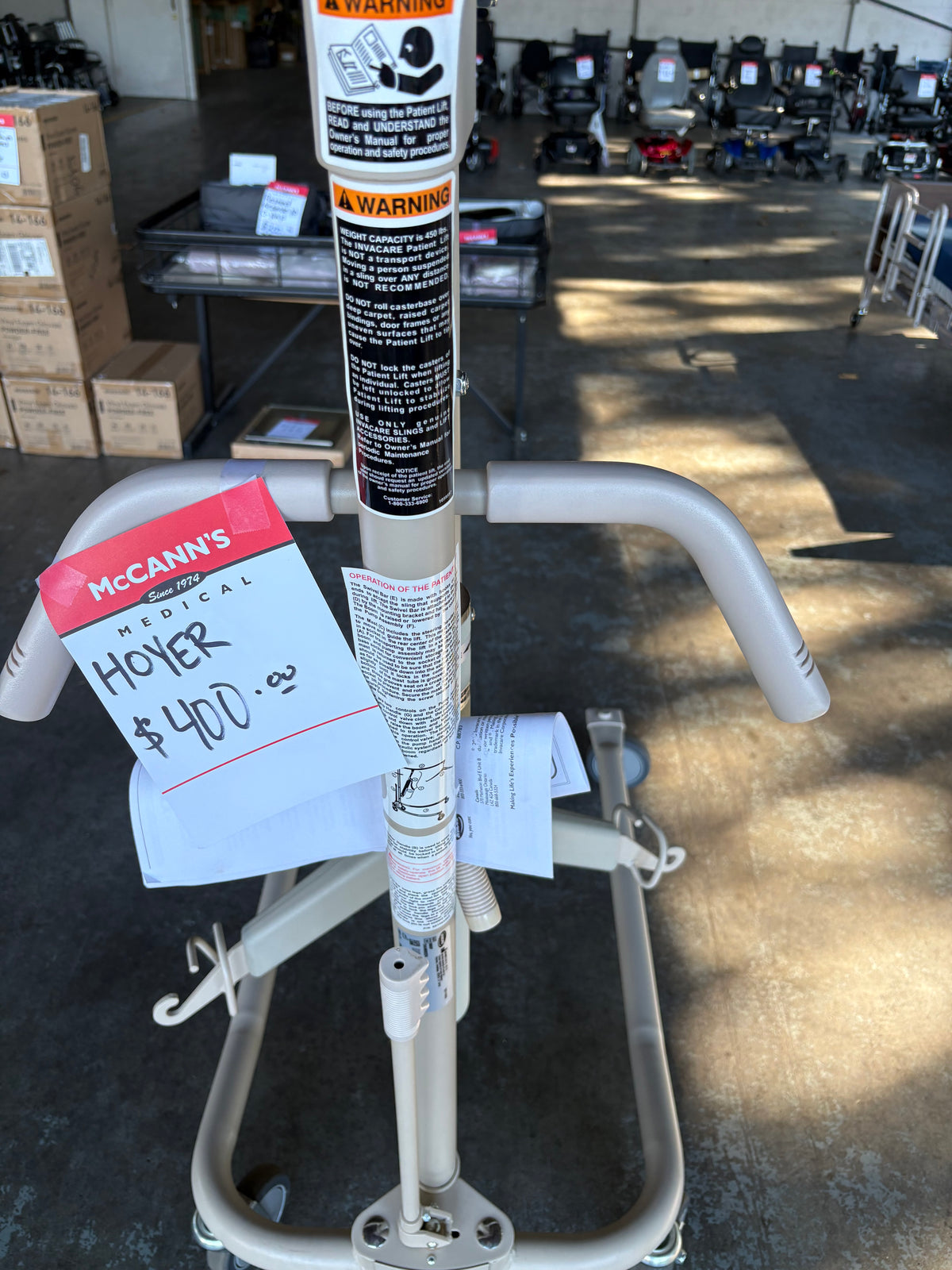 Manual Hydraulic Hoyer Lift – Patient Transfer Lift | Warehouse Sale