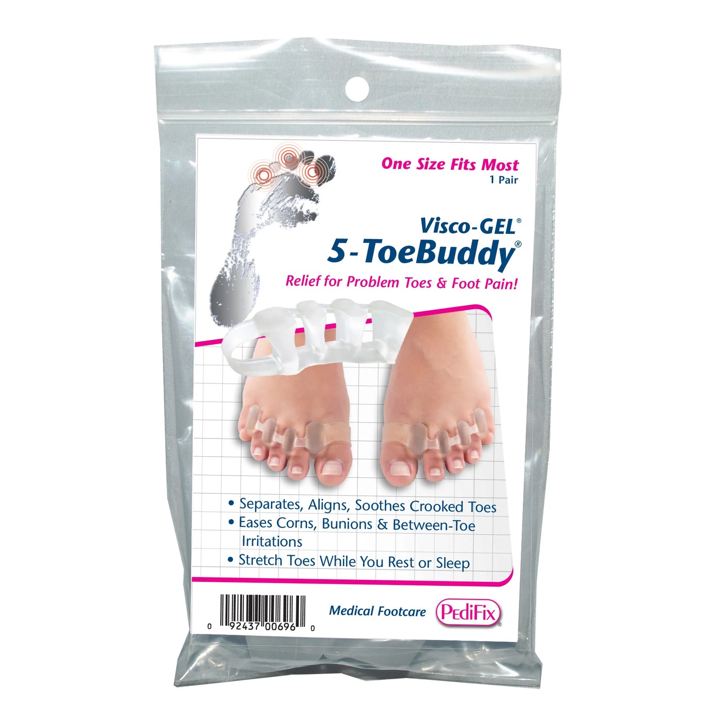 PEDIFIX VISCO-GEL 5-TOE BUDDY #P1114