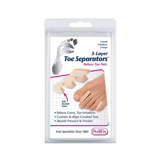 PEDIFIX 3-LAYER TOE SEPARATORS MED #P280-M