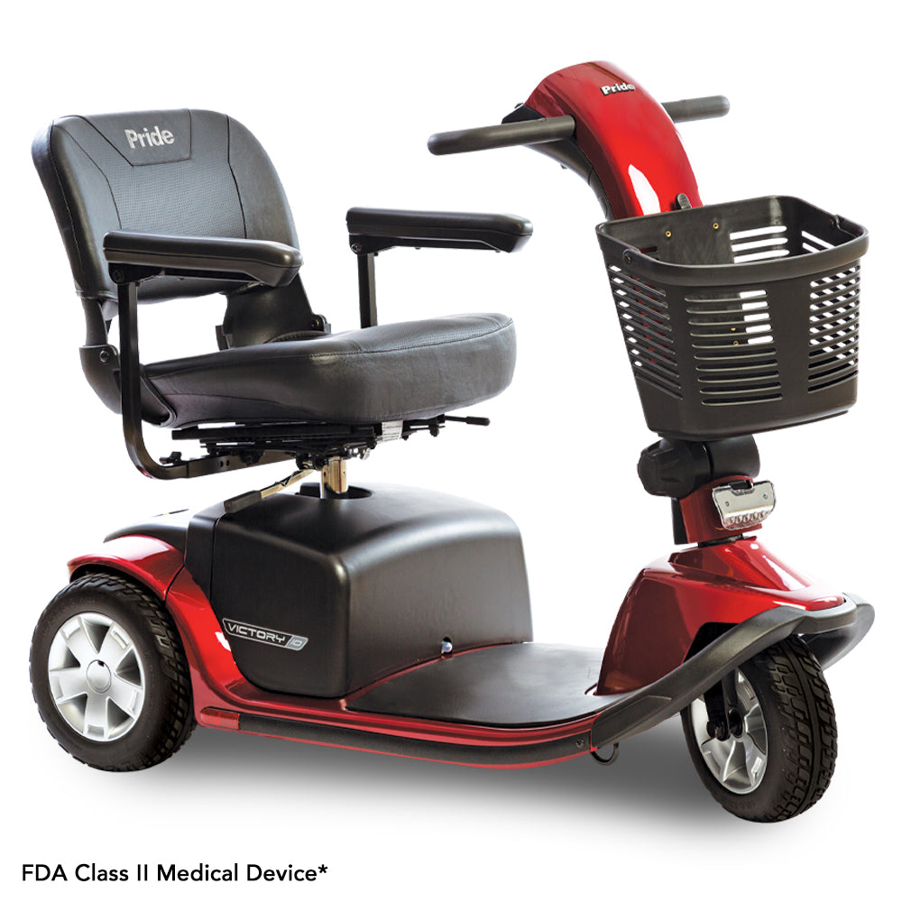 Victory 10 3-Wheel Mobility Scooter by Pride Mobility