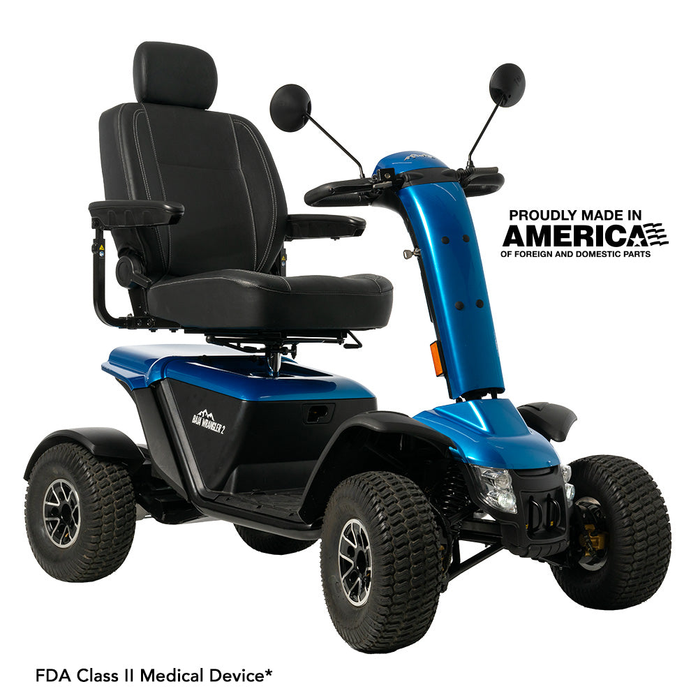 Baja Wrangler 2 75AH 4 Wheel Scooter by Pride