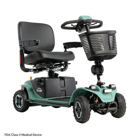 Baja Bandit 4 wheel mobility scooter by Pride