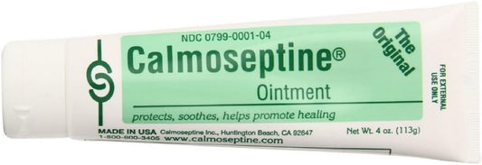 CALMOSEPTINE OINTMENT TUBE 4 OZ