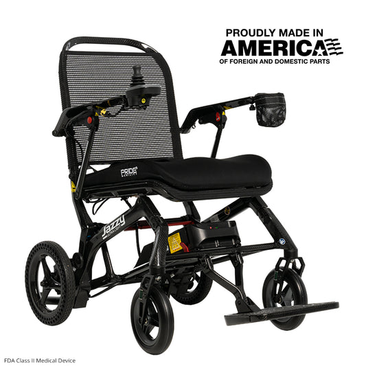 PRIDE JAZZY ULTRA LIGHT CARBON POWER CHAIR