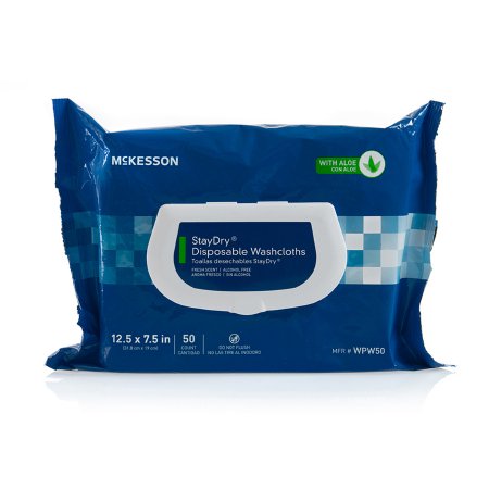 MCK STAY DRY DISPOSABLE WASHCLOTHS #WPW50