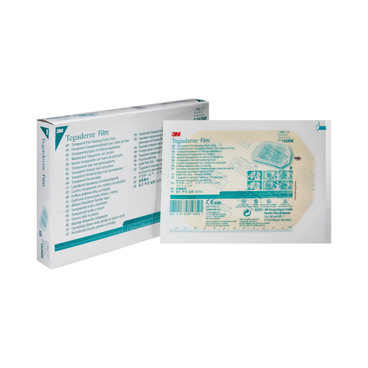 TEGADERM FILM 4x4-3/4 PIC FRAME #1626W (BOX/50)