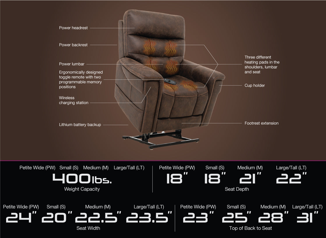 VivaLift! Radiance Lift Chair by Pride Mobility