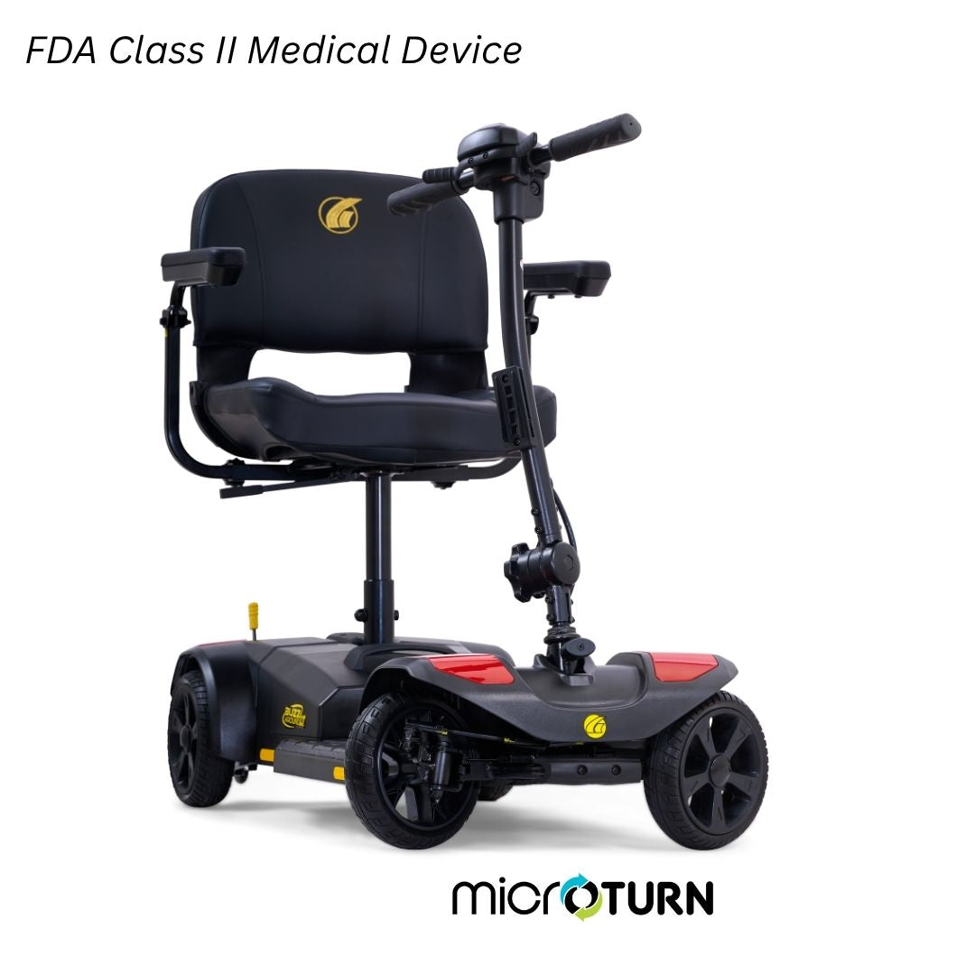 GOLDEN TECH BUZZAROUND LT 4-WHEEL Micro Turn Technology GB108B