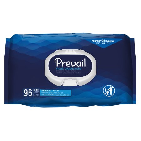 PREVAIL ADULT WASHCLOTHS 96 COUNT #WW-720