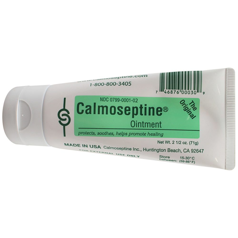 CALMOSEPTINE OINTMENT TUBE 2.5OZ