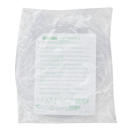 NASAL CANNULA CURVED PRONG / NONFLARED TIP 7 FT OXYGEN LINE