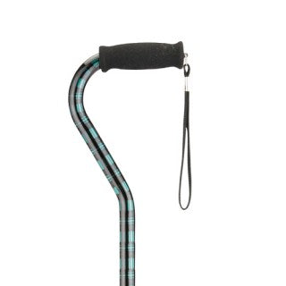 NOVA CANE OFFSET GREEN PLAID