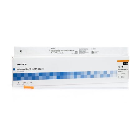 MCK MALE/STRAIGHT CATHETER 16FR 16" #1020817 (BOX/30)