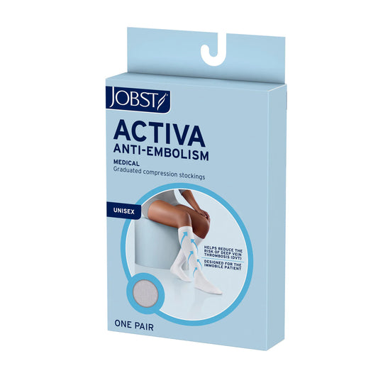 JOBST ACTIVA ANTI-EMBOLISM KNEE CLOSED TOE RETAIL MD LNG