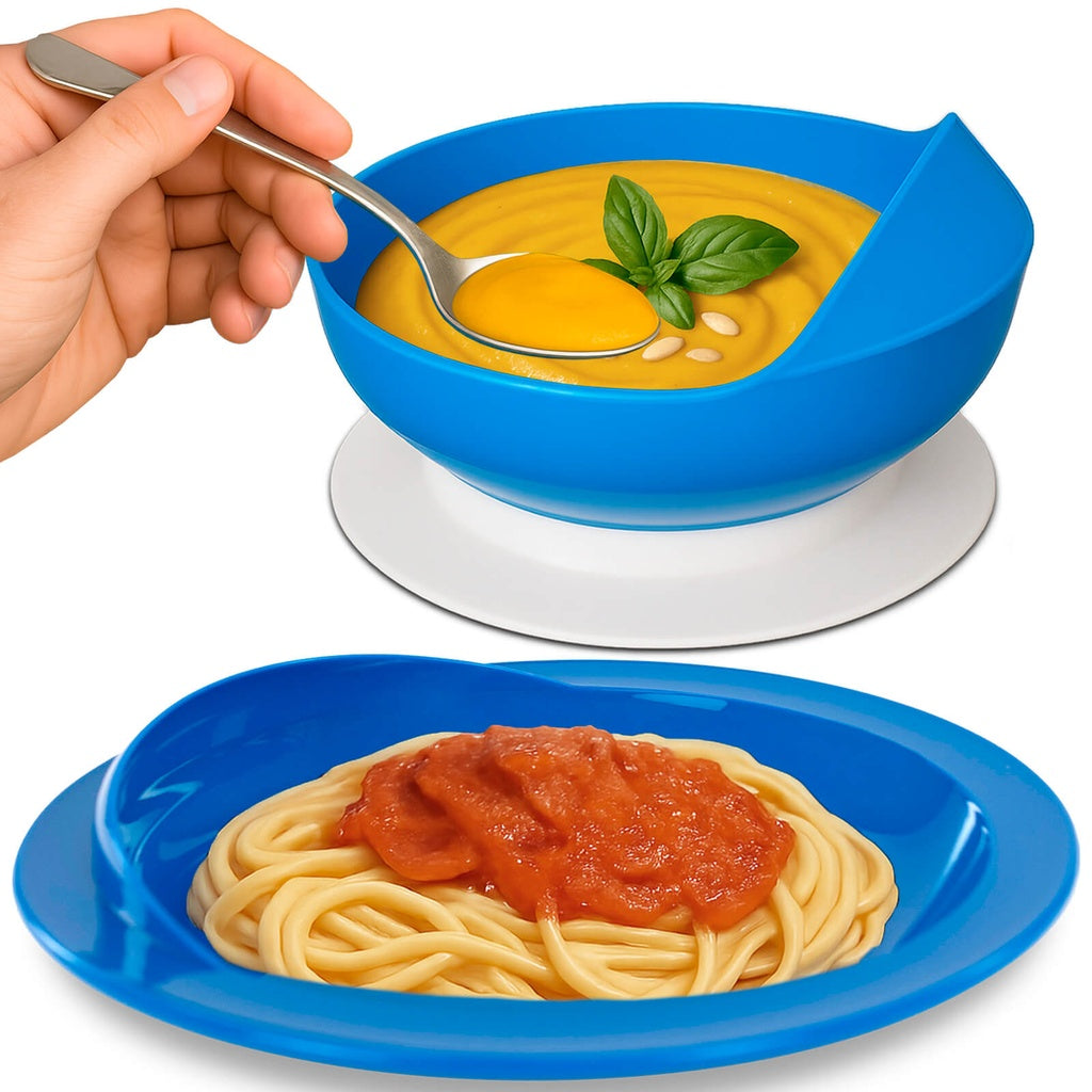 VIVE SPILL PROOF SCOOP PLATE AND BOWL