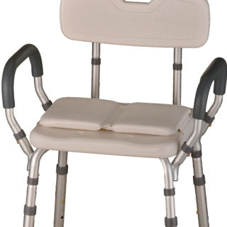 NOVA BATH SEAT CUSHION - WHITE     9601W-R
