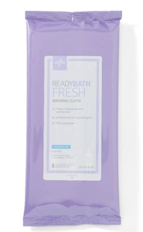 MEDLINE READYBATH FRESH FRAGRANCE-FREE 8CT