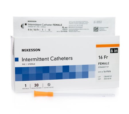 Female Intermittent Catheter (Box of 30) by McKesson