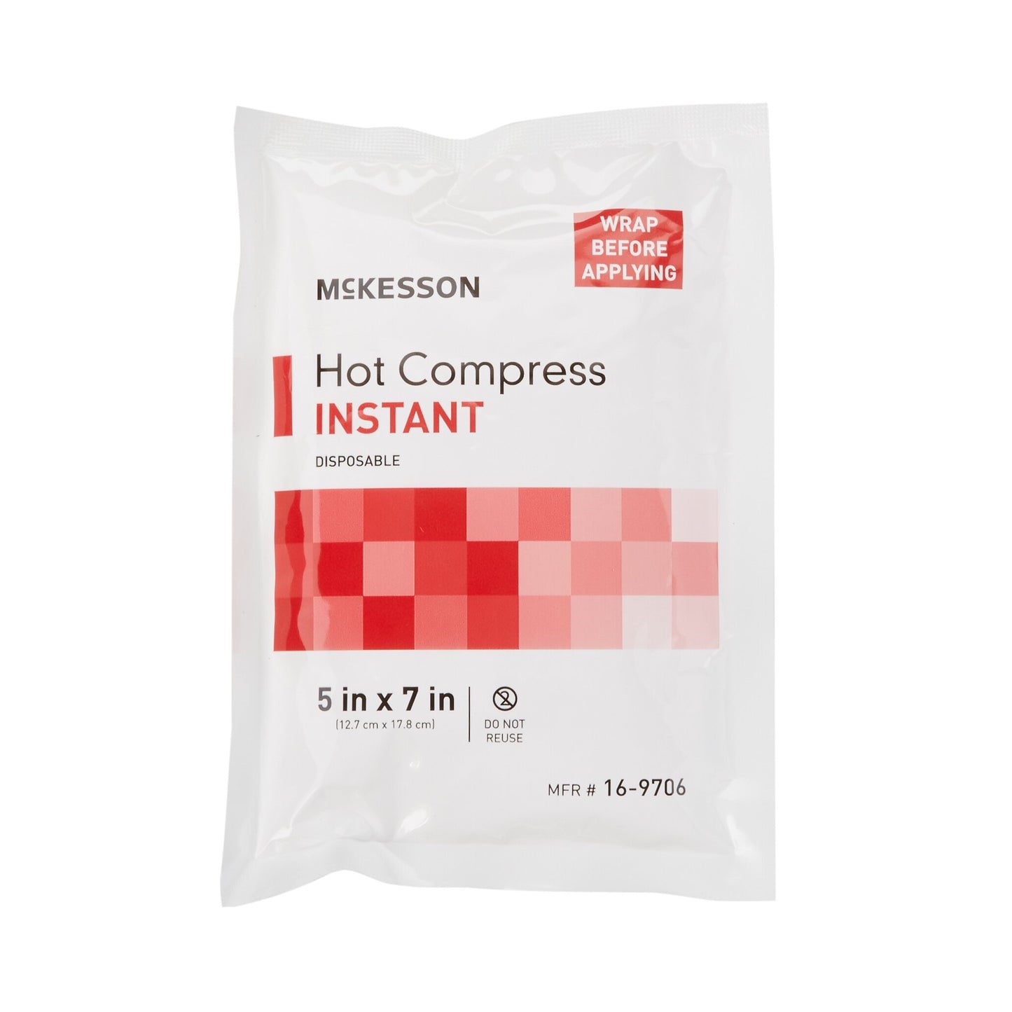 MCKESSON INSTANT HOT COMPRESS 5x7