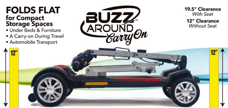 GOLDEN TECH BUZZAROUND CARRYON SCOOTER