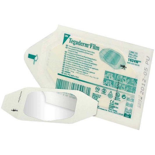 TEGADERM FILM 4x4-3/4 PIC FRAME #1626W (BOX/50)