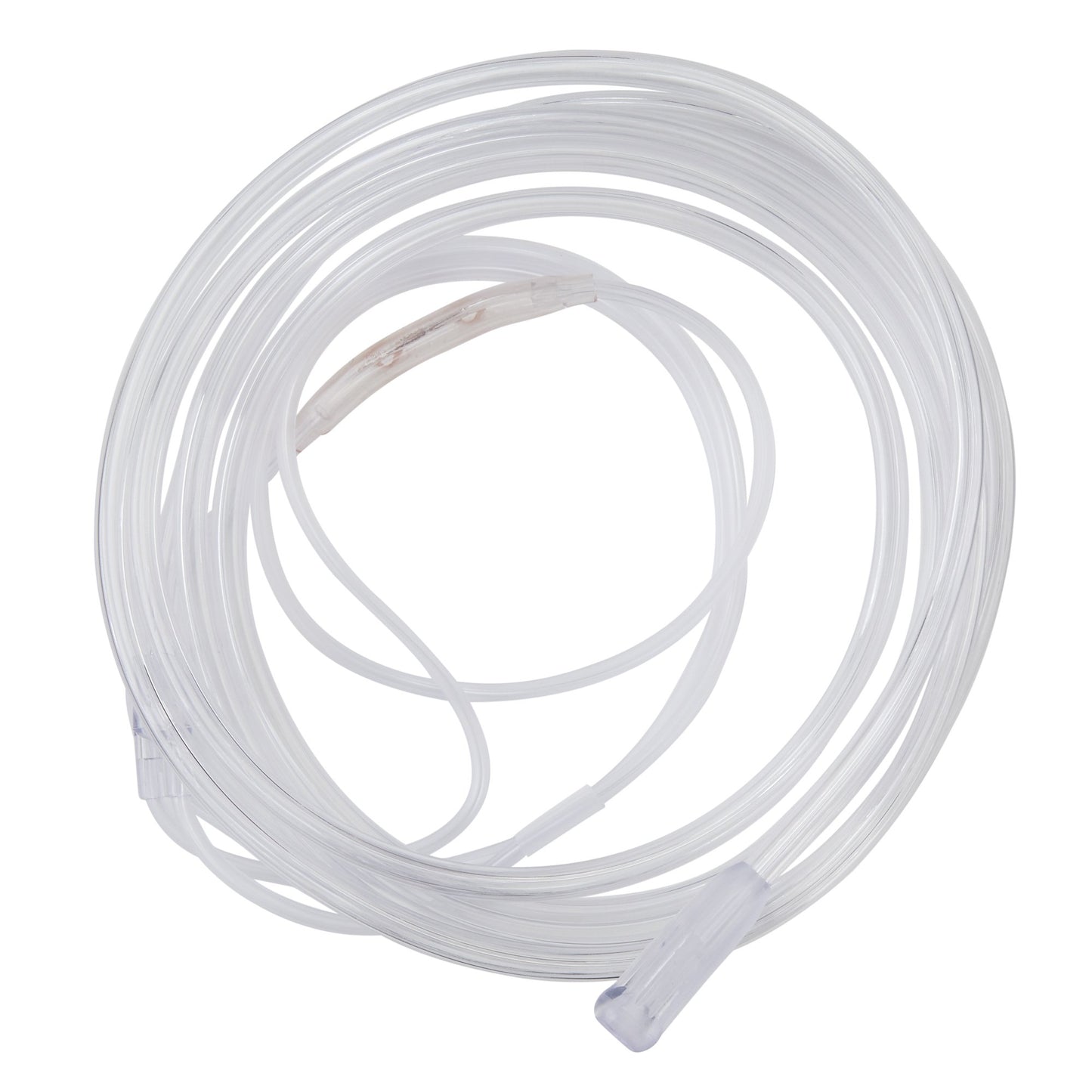NASAL CANNULA CURVED PRONG / NONFLARED TIP 7 FT OXYGEN LINE