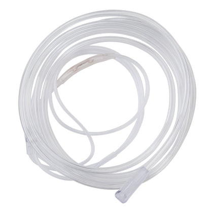 NASAL CANNULA CURVED PRONG / NONFLARED TIP 7 FT OXYGEN LINE