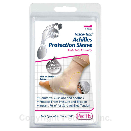 PEDIFIX VISCO-GEL ACHILLES PROTECTION SLEEVE SML