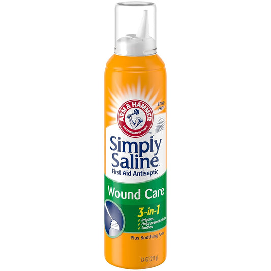 SIMPLY SALINE WOUND CARE 3-IN-1 7.4OZ 2231173