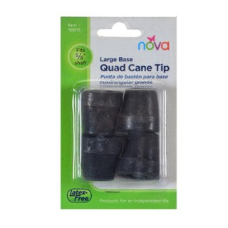 Nova Tips for Large Base Quad Cane - 2 Colors