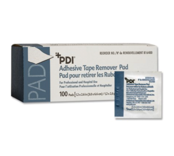 PDI ADHESIVE TAPE REMOVER PAD 1CT (EACH)