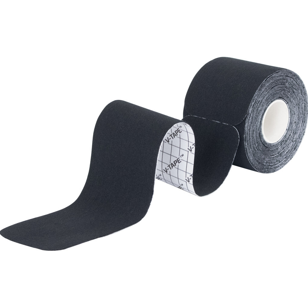 VIVE KINESIOLOGY TAPE PRE-CUT 2''X16.4' BLACK