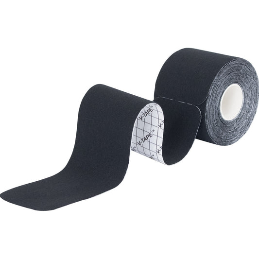 VIVE KINESIOLOGY TAPE PRE-CUT 2''X16.4' BLACK