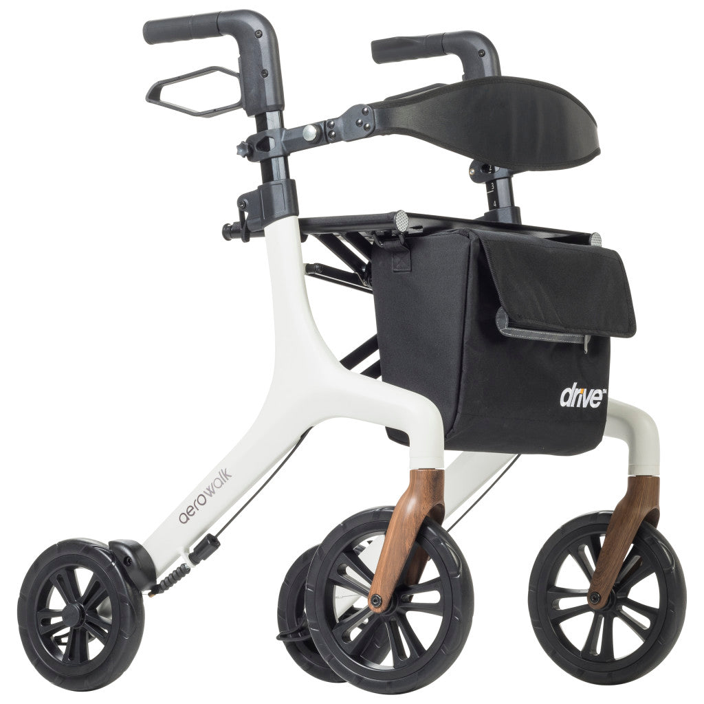 DRIVE AEROWALK ROLLATOR WHITE (TALL)