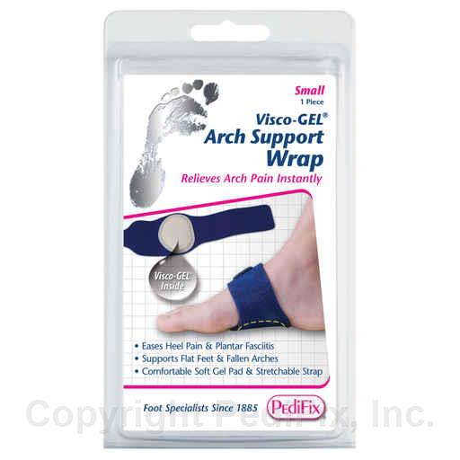 PEDIFIX VISCO GEL ARCH SUPPORT WRAP LRG
