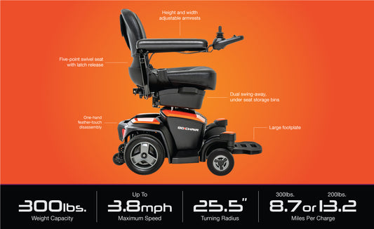 POWER CHAIR GO CHAIR PRIDE
